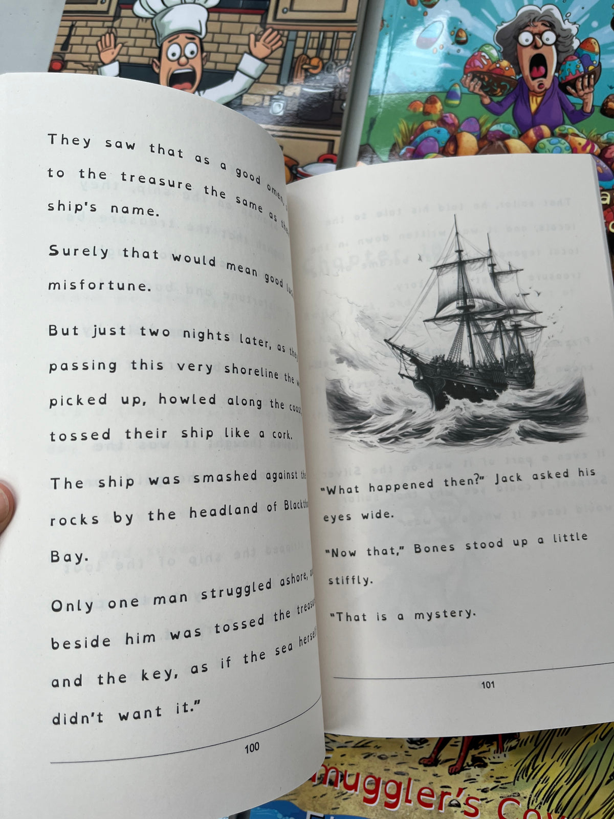 inside of dyslexia friendly kids book. Written by #1 best-selling Irish Author Elaine Heney.
