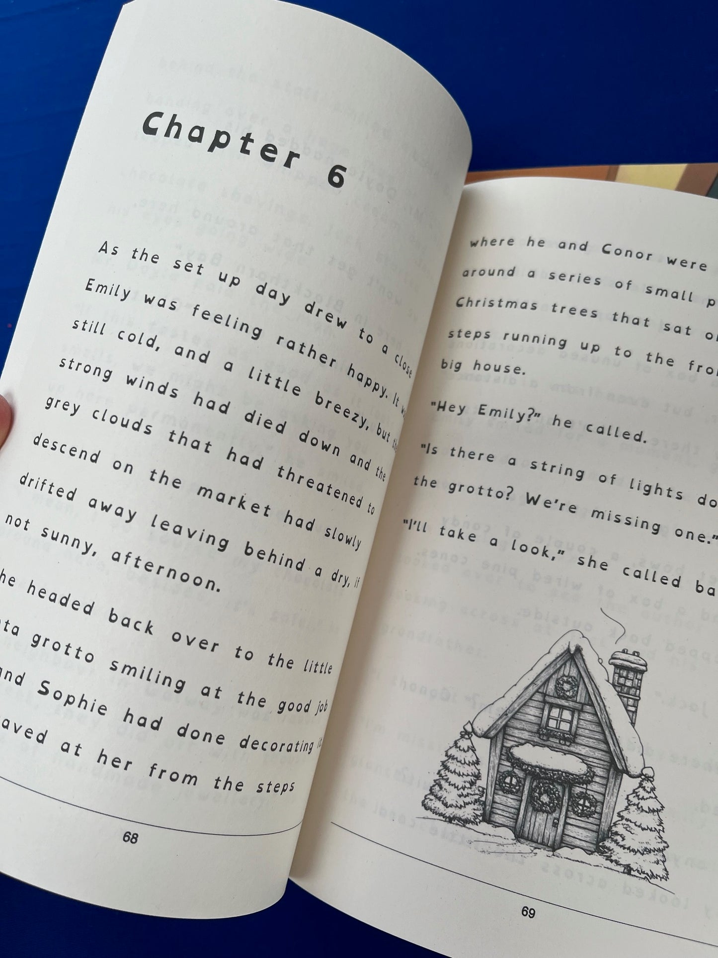 interior of kids dyslexia friendly book. Written by #1 best-selling Irish Author Elaine Heney.