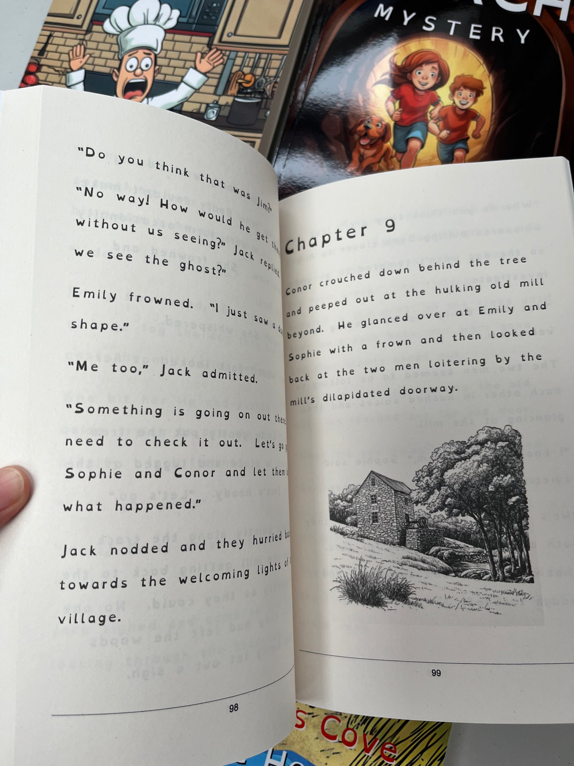 inside of dyslexia friendly kids book. Written by  #1 best-selling Irish Author Elaine Heney.