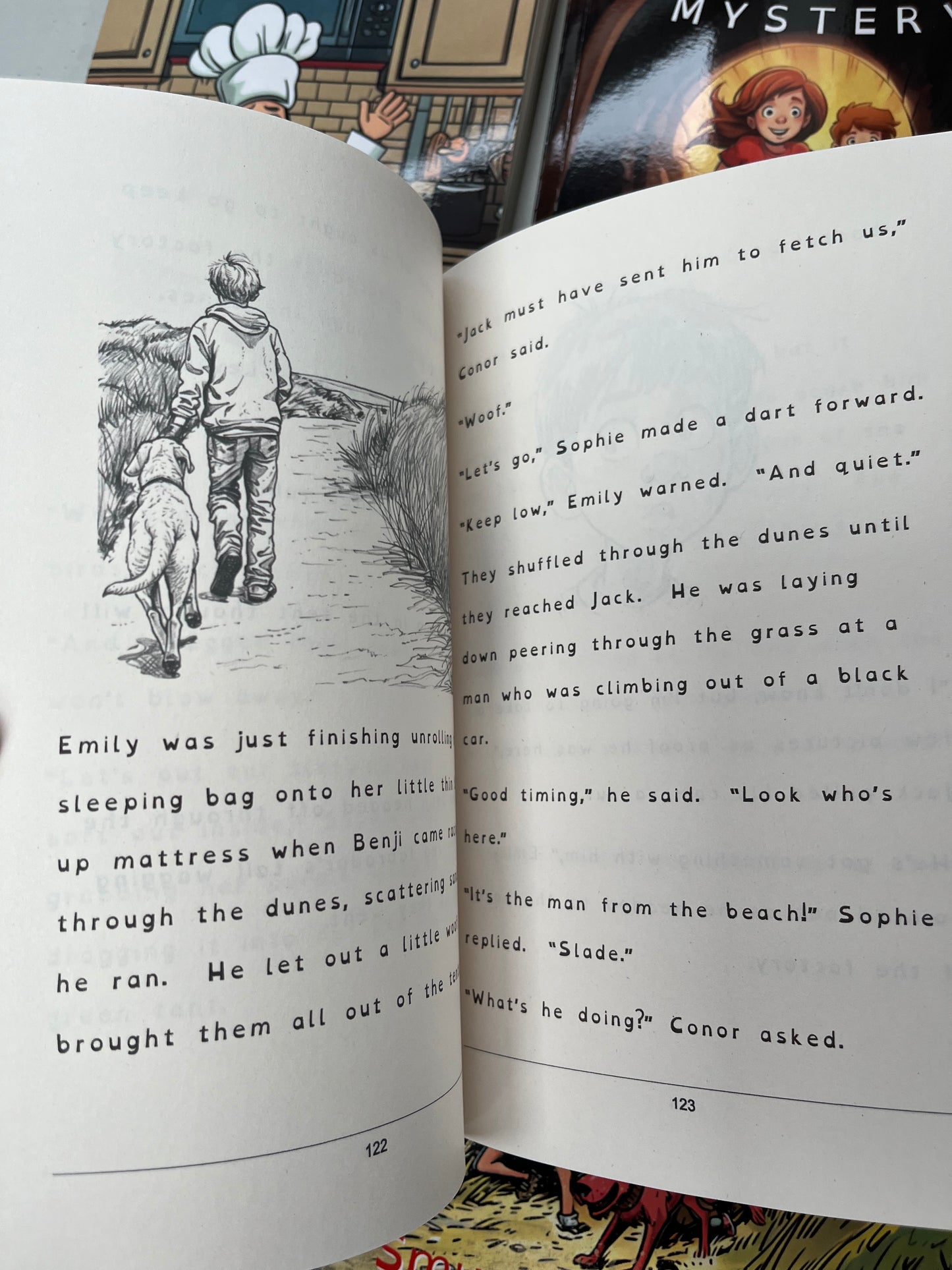 inside of dyslexia friendly kids book. Written by  #1 best-selling Irish Author Elaine Heney.