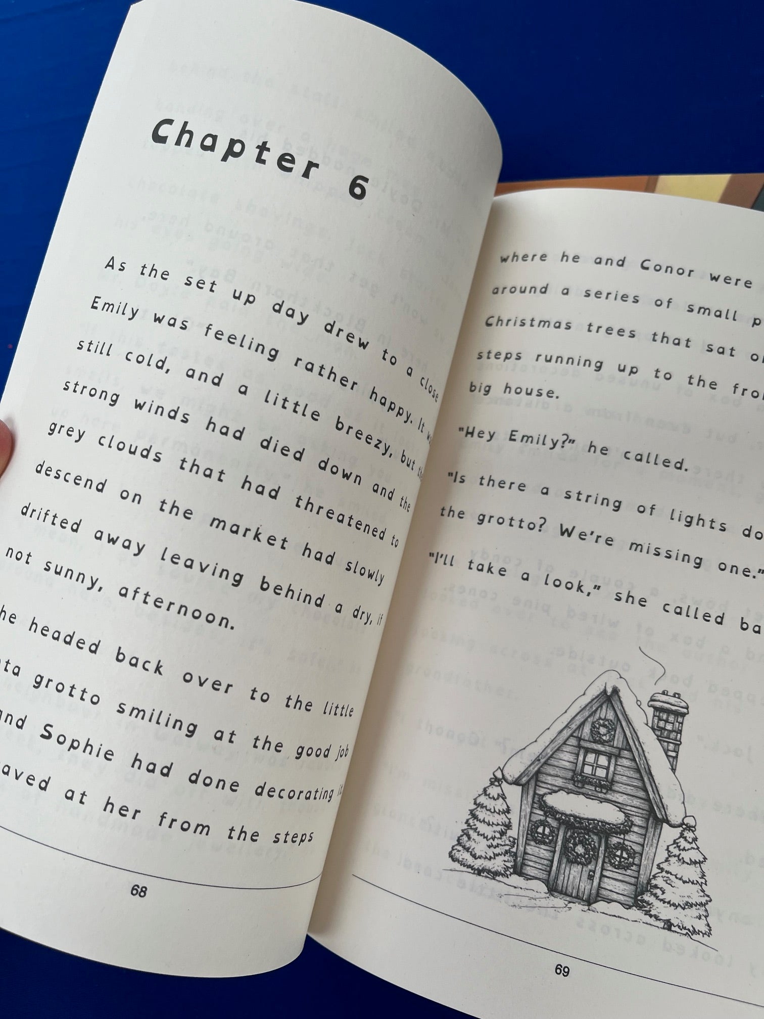 interior of kids dyslexia friendly book. Written by  #1 best-selling Irish Author Elaine Heney.