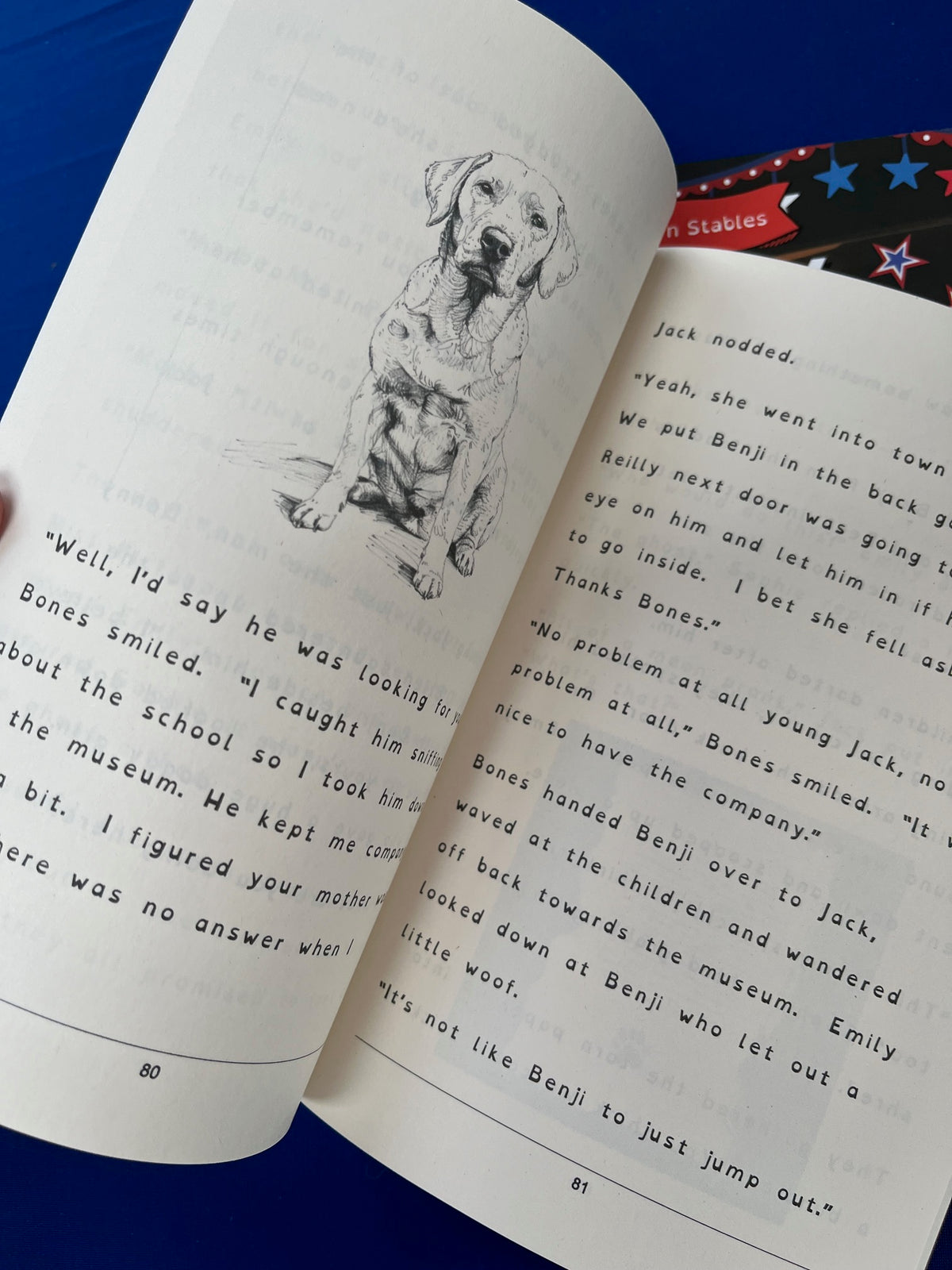 interior of kids dyslexia friendly book. Written by  #1 best-selling Irish Author Elaine Heney.